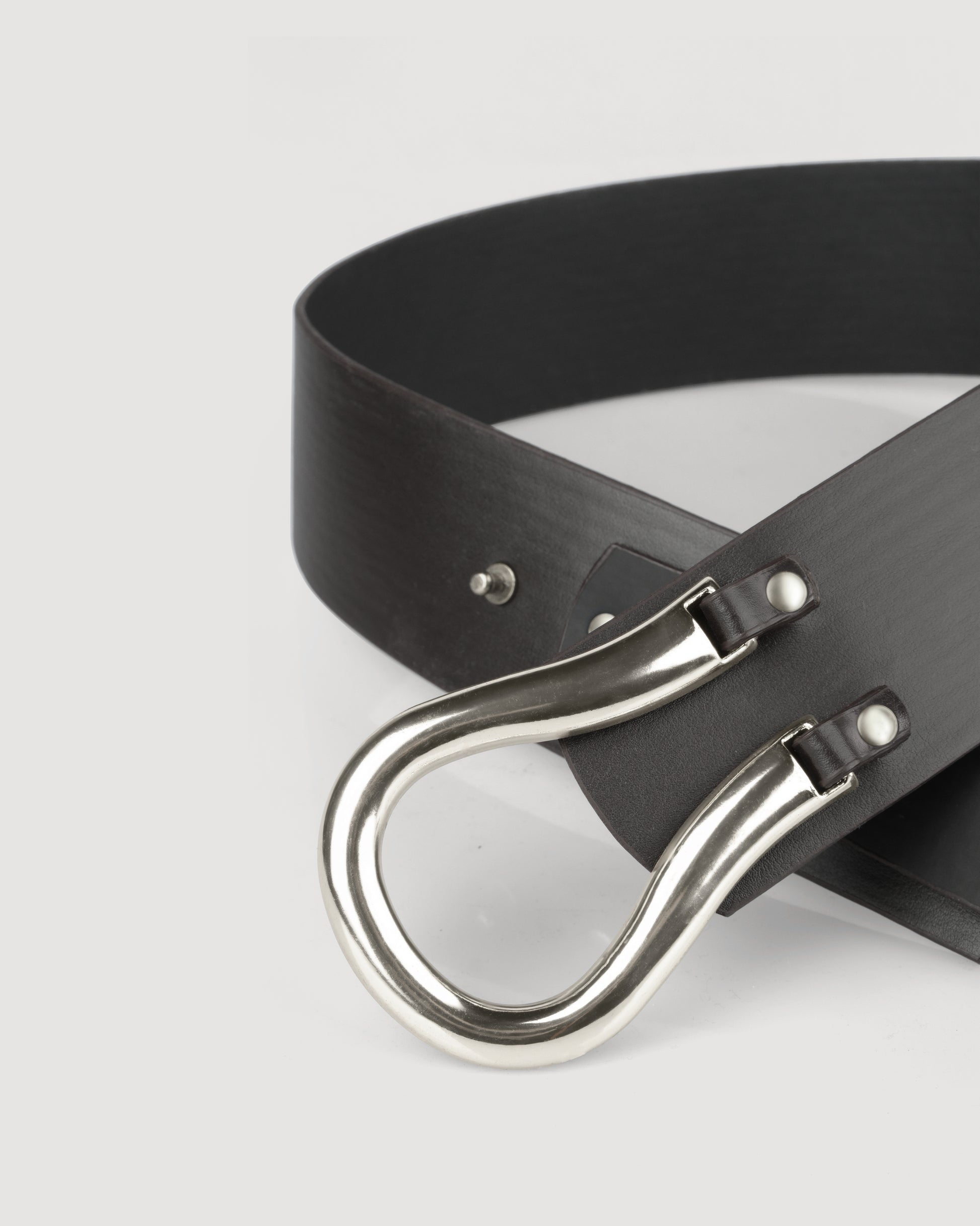 textured vegan faux leather  Belt