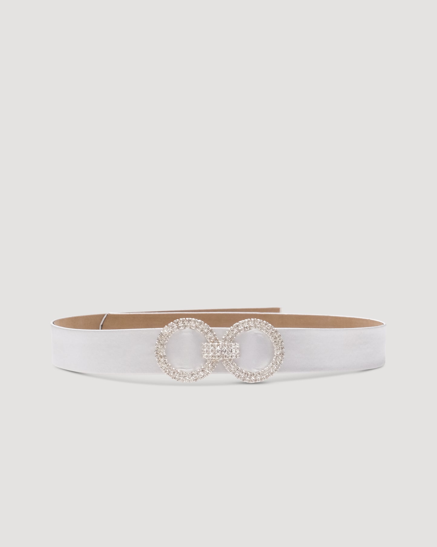 LIBERA SWAROVSKI SILK SATIN BELT