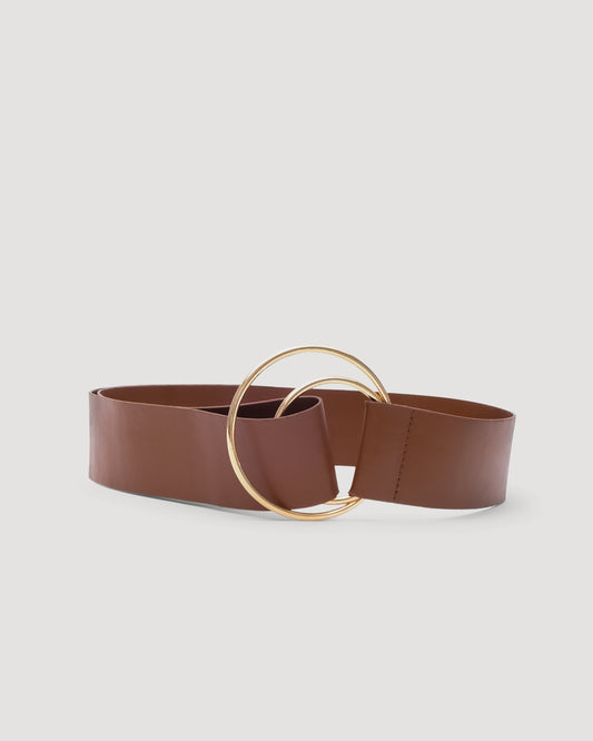 AMBER LEATHER BELT