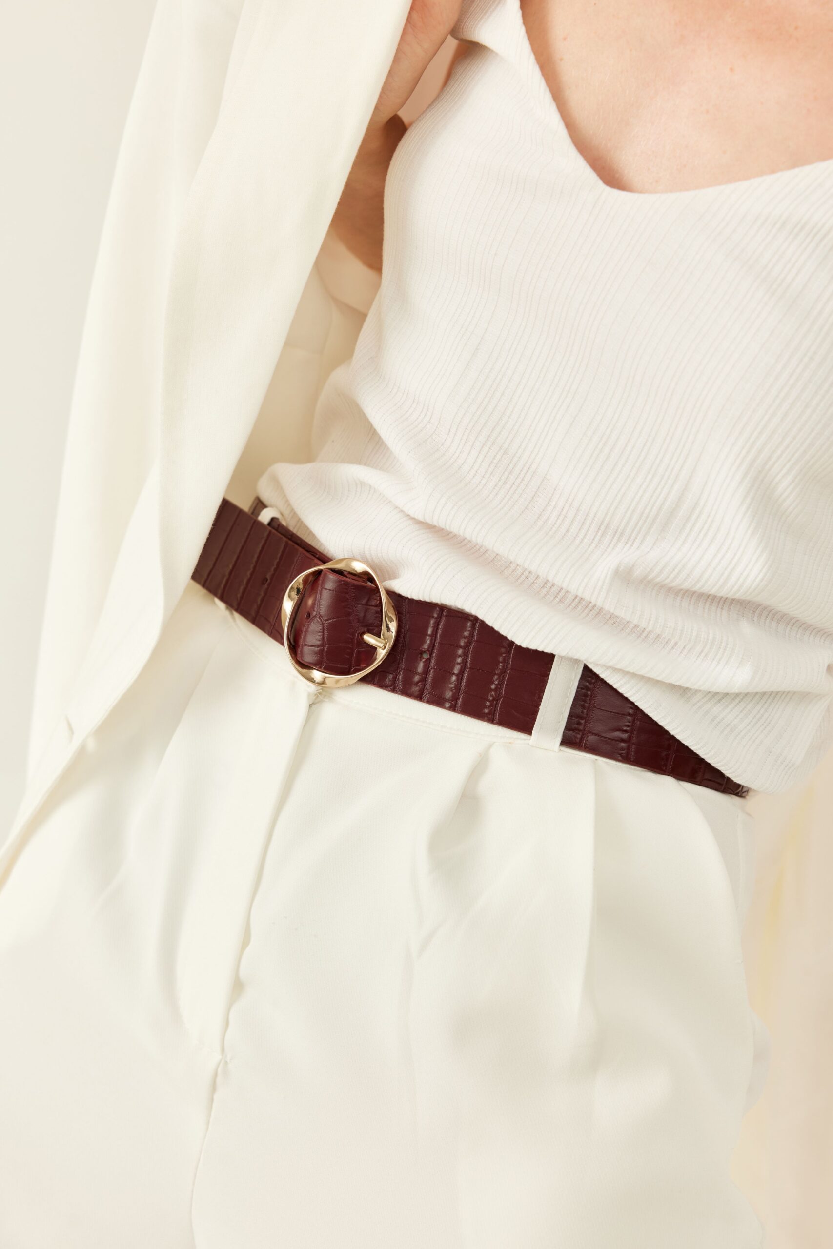 MARSEILLE LEATHER BELT - Image 7