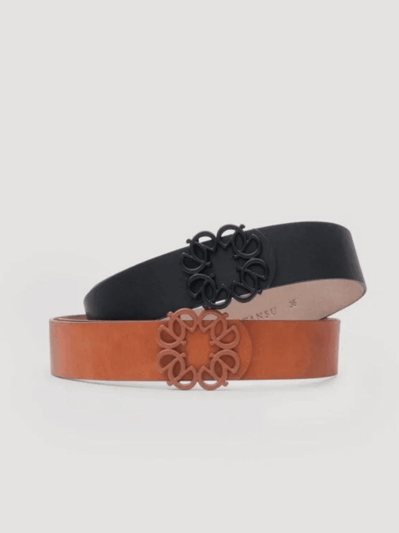 BRITTANY ANAGRAM BELT BLACK - Image 3
