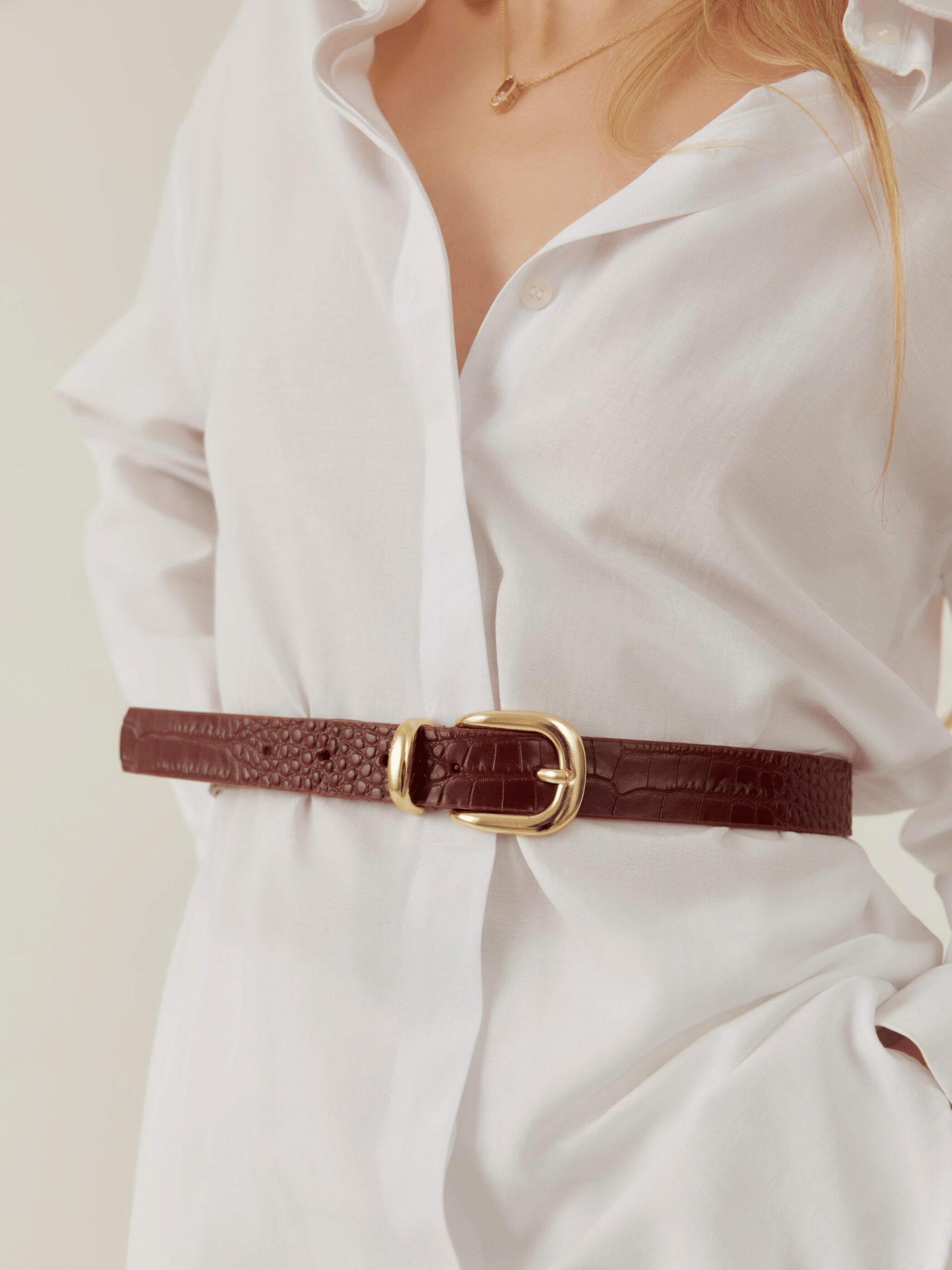 TRISTAN LEATHER BELT - Image 4