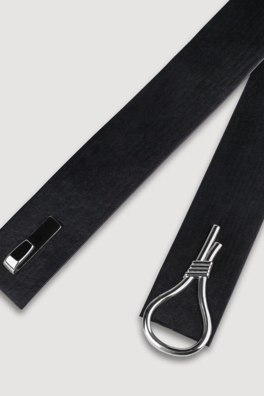 Black Silver belt