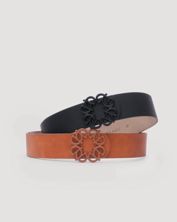 BRITTANY ANAGRAM BELT BLACK - Image 3