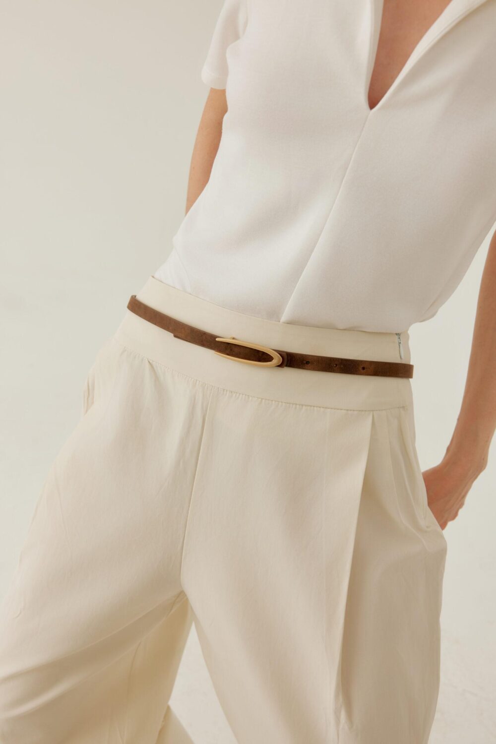Giorgio Leather Belt Coleccion Tansu