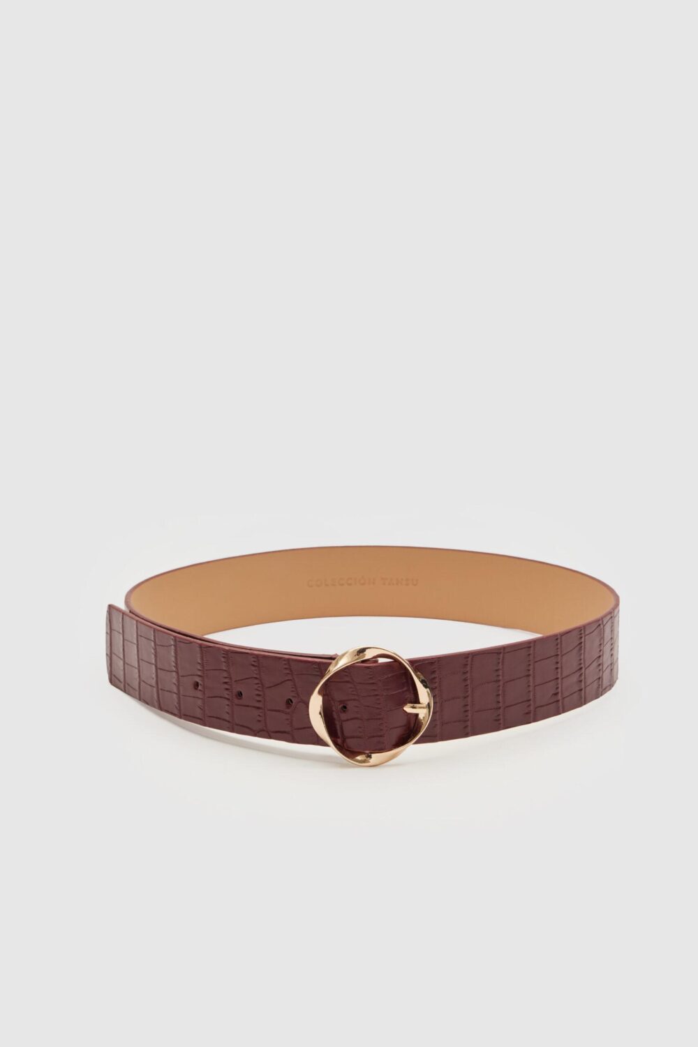 Marseille Leather Belt Coleccion Tansu