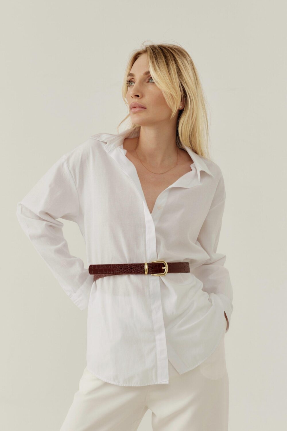 Tristan Leather Belt Coleccion Tansu