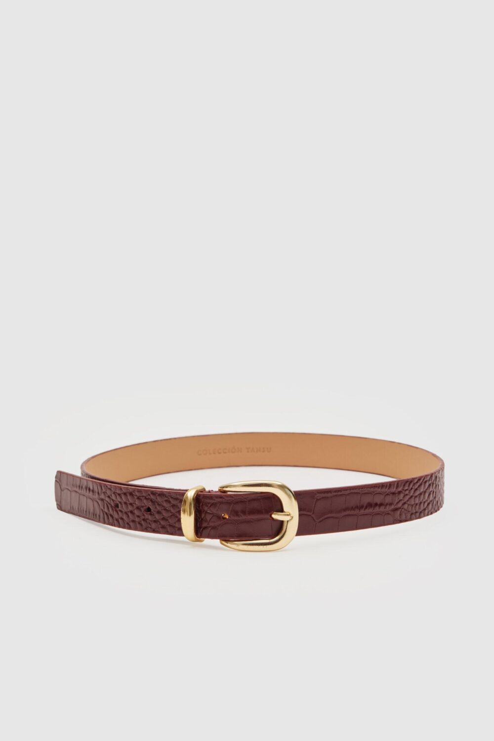 Tristan Leather Belt Coleccion Tansu
